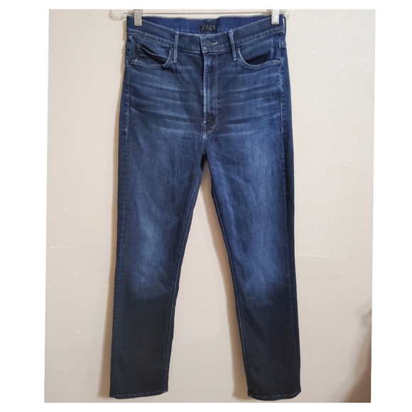 Mother High Waisted Looker Ankle Fray In Night Owl Size 29 - Picture 2 of 9